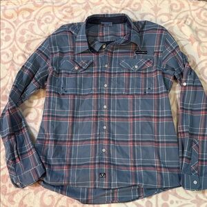 Salt Life Men's Plaid Button-Down Shirt